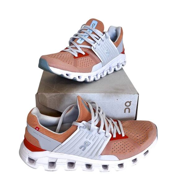 On Cloud Free People Cloudswift Womens Sneakers Size 9.5 Copper Frost Athletic - Picture 1 of 13